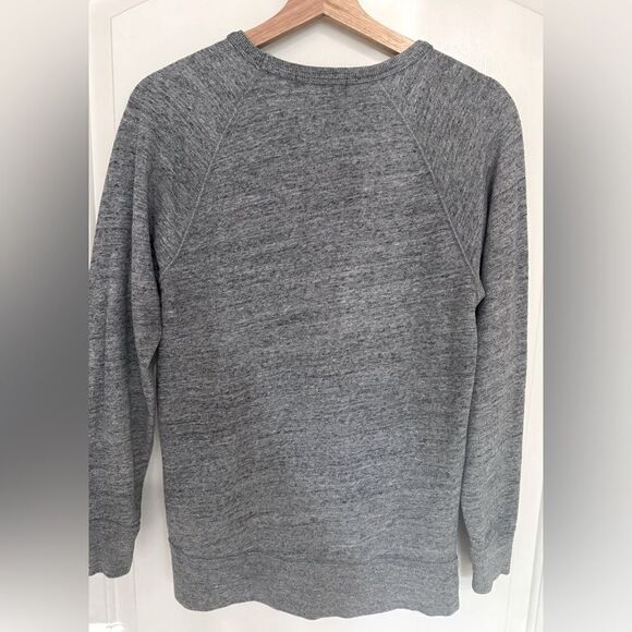 J. Crew Side Zip Tunic Sweatshirt in Heather Gray Size XS - Picture 4 of 9